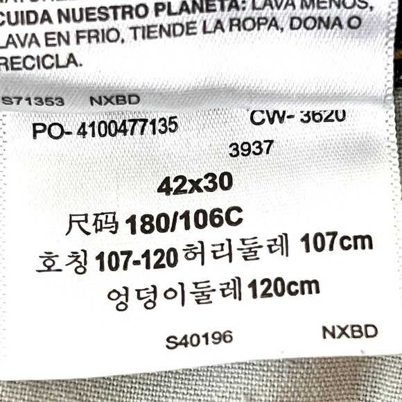 Signature Levi Strauss Men's S61 Relaxed Blue Jeans 42x30 Straight Leg Stretch - Picture 7 of 12